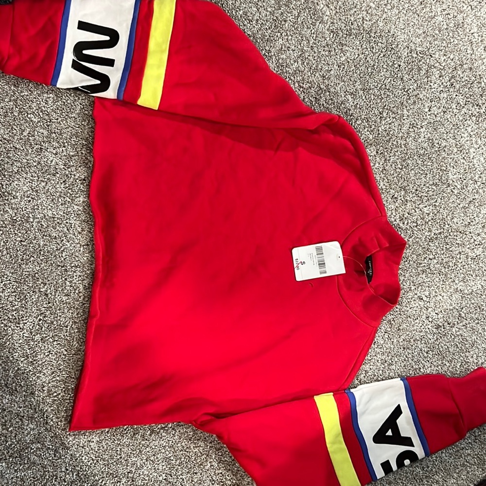 Forever 21 NASA crop top sweat shirt